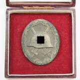 Verwundetenabzeichen, 1939, Silber, im Etui - 107. - фото 1