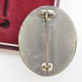 Verwundetenabzeichen, 1939, Silber, im Etui - 107. - фото 2