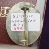 Verwundetenabzeichen, 1939, Silber, im Etui - hohl verbödet. - photo 3