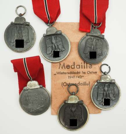 Medaille Winterschlacht im Osten - 6 Exemplare. - фото 1
