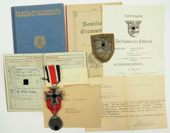 Nachlass eines gefallenen Oberfeldwebel der 7./ Panzer-Grenadier-Regiment 7. - фото 1 Nachlass eines gefallenen Oberfeldwebel der 7./ Panzer-Grenadier-Regiment 7. - фото 1