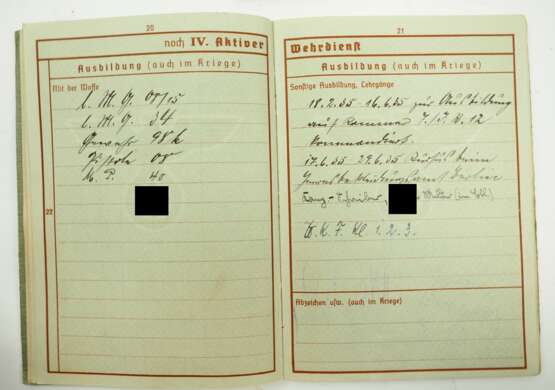 Nachlass eines gefallenen Oberfeldwebel der 7./ Panzer-Grenadier-Regiment 7. - фото 5 Nachlass eines gefallenen Oberfeldwebel der 7./ Panzer-Grenadier-Regiment 7. - фото 5