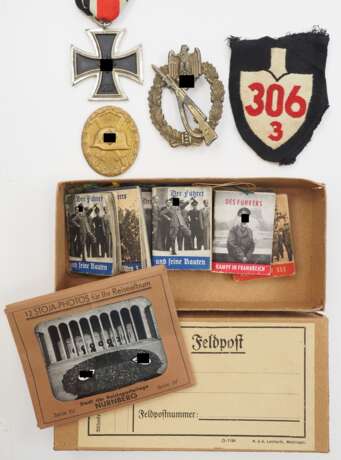 Nachlass eines schwer-verwundeten Infanteristen. - photo 1 Nachlass eines schwer-verwundeten Infanteristen. - photo 1
