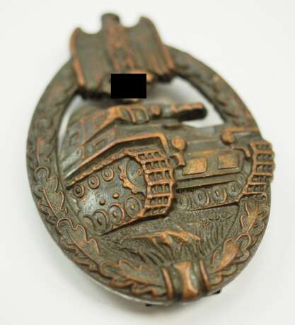 Panzerkampfabzeichen, Bronze. - photo 2