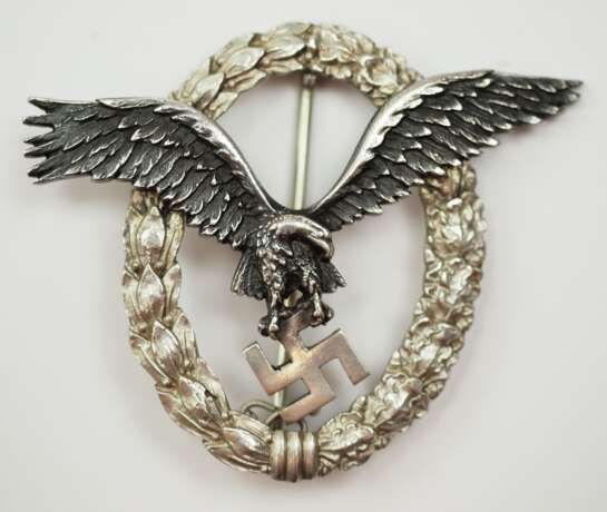 Flugzeugführer Abzeichen, im Etui. - Foto 2 Flugzeugführer Abzeichen, im Etui. - Foto 2