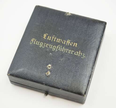 Flugzeugführer Abzeichen, im Etui. - Foto 3 Flugzeugführer Abzeichen, im Etui. - Foto 3