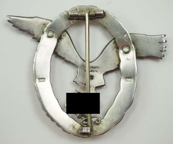 Flugzeugführer Abzeichen, im Etui. - Foto 4 Flugzeugführer Abzeichen, im Etui. - Foto 4