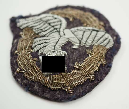 Beobachter Abzeichen - Offiziersausführung gestickt. - photo 2