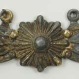 Frontflugspange, in Gold, Stern-Anhänger. - Foto 1