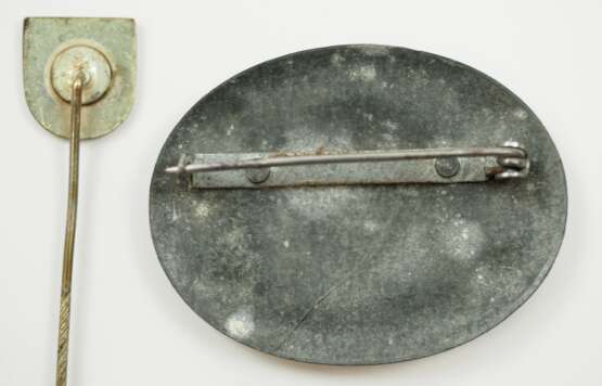 Lebensborn / RAD: Lebensborn Nadel sowie Weibliche Jugend, Erinnerungsbrosche in Silber. - фото 2 Lebensborn / RAD: Lebensborn Nadel sowie Weibliche Jugend, Erinnerungsbrosche in Silber. - фото 2