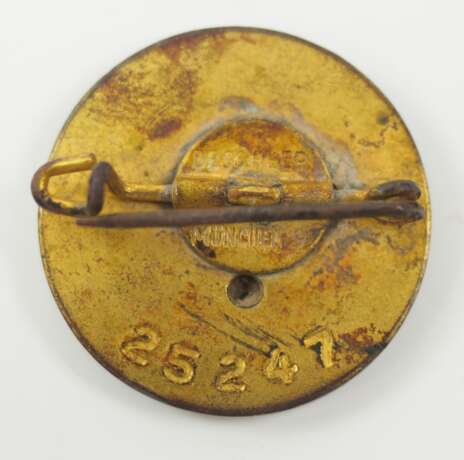 NSDAP: Goldenes Parteiabzeichen, Kleine Ausführung. - photo 3