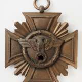 NSDAP Dienstauszeichnung, in Bronze. - photo 1