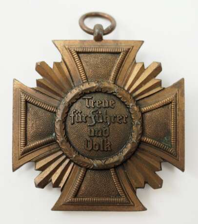 NSDAP Dienstauszeichnung, in Bronze. - photo 3 NSDAP Dienstauszeichnung, in Bronze. - photo 3