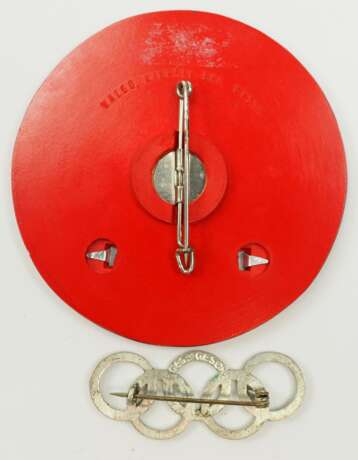 Olympiada 1936: Abzeichen für Pressevertreter. - photo 2 Olympiada 1936: Abzeichen für Pressevertreter. - photo 2