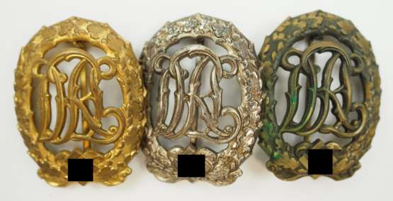 Reichssportabzeichen: Gold / Silber / Bronze. - photo 1 Reichssportabzeichen: Gold / Silber / Bronze. - photo 1