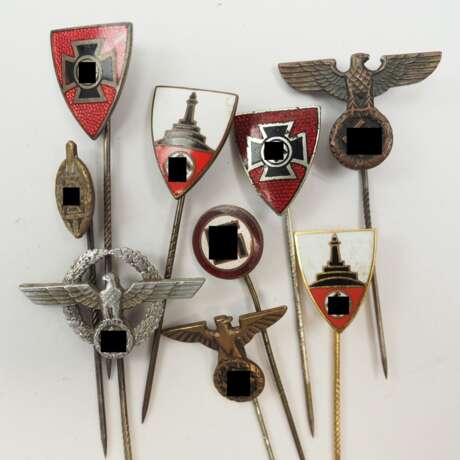 3. Reich: Lot Nadeln. - Foto 1