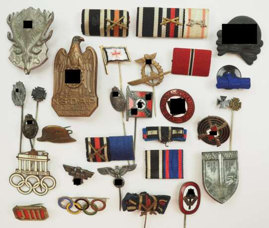 3. Reich: Lot Kleinabzeichen. - фото 1 3. Reich: Lot Kleinabzeichen. - фото 1
