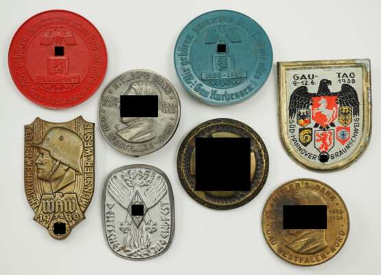 3. Reich: Lot Tagungsabzeichen. - фото 1 3. Reich: Lot Tagungsabzeichen. - фото 1
