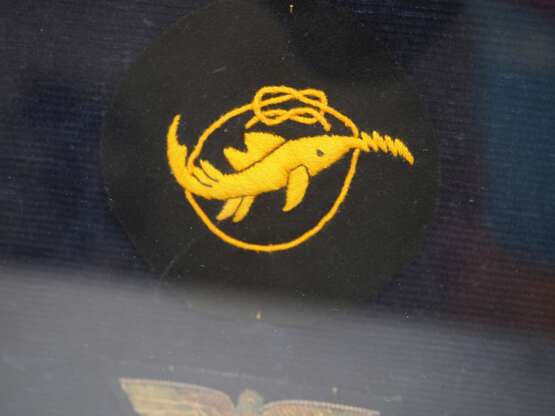 57er: Kriegsmarine Sammlung Bewährungsabzeichen für Kleinkampfmittelverbände. - photo 2