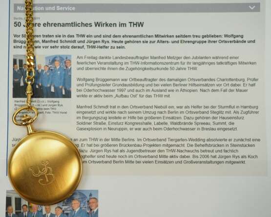 Feuerwehr- und Katastrophenschutz-Berlin / THW: Sammlung Auszeichnungen. - photo 3