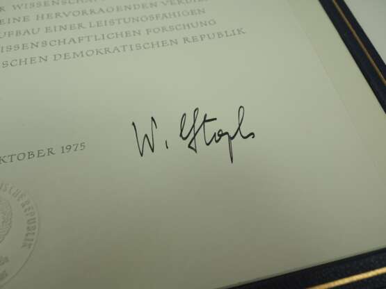 DDR: Nachlass des Prof. Dr. phil. Dr. Ing. E.h. Robert Rompe - Hervorragender Wissenschaftler des Volkes. - photo 3 DDR: Nachlass des Prof. Dr. phil. Dr. Ing. E.h. Robert Rompe - Hervorragender Wissenschaftler des Volkes. - photo 3