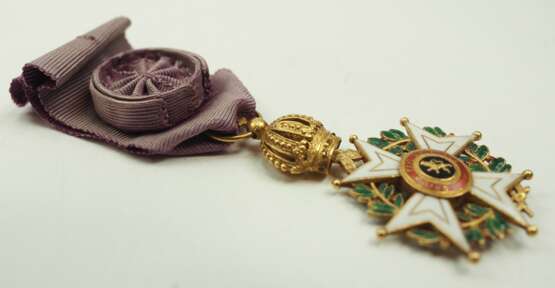 Belgien: Leopold-Orden, 2. Modell (1839-1951), Offizierskreuz - reduzierte Größe - um 1860. - photo 3 Belgien: Leopold-Orden, 2. Modell (1839-1951), Offizierskreuz - reduzierte Größe - um 1860. - photo 3