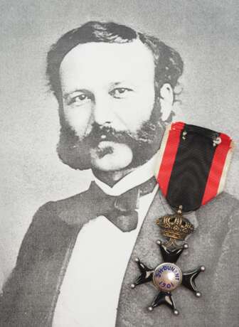 Belgien: Rotes Kreuz, Internationales Freiwilligen Kreuz für Mitarbeit im Rettungsdienst - J. H. Dunant. - photo 1