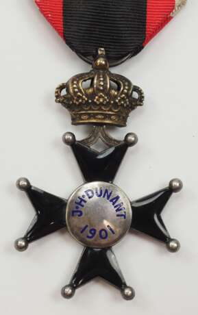 Belgien: Rotes Kreuz, Internationales Freiwilligen Kreuz für Mitarbeit im Rettungsdienst - J. H. Dunant. - photo 4