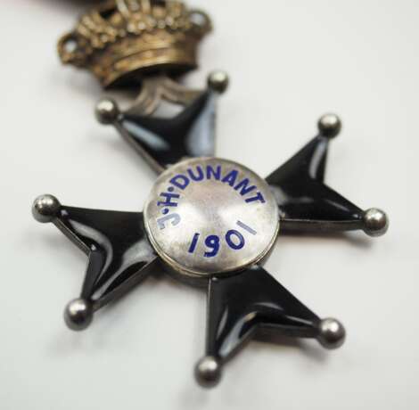 Belgien: Rotes Kreuz, Internationales Freiwilligen Kreuz für Mitarbeit im Rettungsdienst - J. H. Dunant. - photo 5