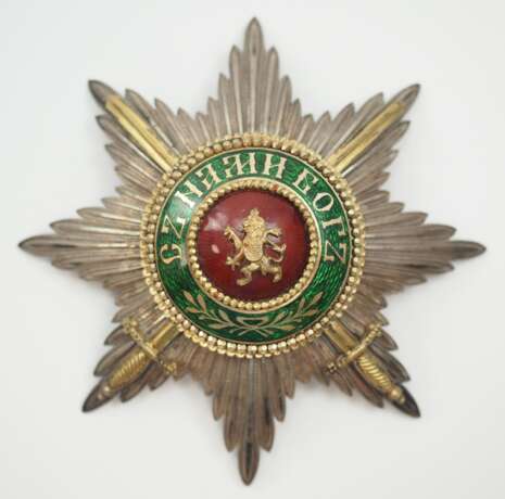 Bulgarien: St. Alexander Orden, 3. Modell, 1. Typ (1908-1918), 1. Klasse Stern, mit Schwertern. - Foto 1 Bulgarien: St. Alexander Orden, 3. Modell, 1. Typ (1908-1918), 1. Klasse Stern, mit Schwertern. - Foto 1