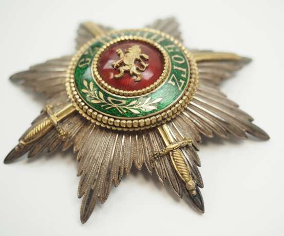 Bulgarien: St. Alexander Orden, 3. Modell, 1. Typ (1908-1918), 1. Klasse Stern, mit Schwertern. - Foto 2 Bulgarien: St. Alexander Orden, 3. Modell, 1. Typ (1908-1918), 1. Klasse Stern, mit Schwertern. - Foto 2