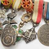 Frankreich: 15-teilige Miniaturenkette eines tapferen Offiziers. - photo 2