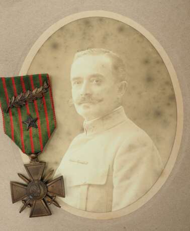 Frankreich: Kriegskreuz, 1914-1915, mit Eichenbruch und Stern. - фото 1