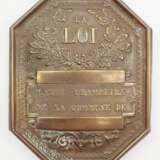 Frankreich: Abzeichen für Gemeinde Landwächter. - фото 1