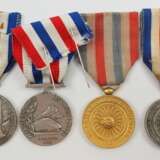 Frankreich: Sammlung Eisenbahn-Verdienst-Medaillen, 4 Exemplare. - фото 2