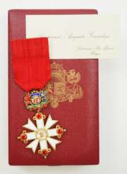 Lettland: Westhard-Orden, 5. Klasse, im Etui.