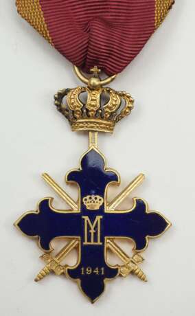 Rumänien: Orden Michael des Tapferen, 2. Modell (1941-1944), 3. Klasse, mit Schwertern. - photo 1