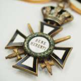 Rumänien: Bene Merenti Orden des Königlichen Hauses, 1. Klasse, Militärische Abteilung, am Kriegsbande. - photo 2