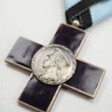 Rumänien: Orden für Kulturverdienste, 1. Modell (1930-1940), Ritterkreuz, 2. Klasse, am Bande für Sportverdienste. - Foto 2