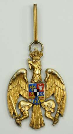 Rumänien: Ehren-Dekoration des rumänischen Adlers, Komtur, 1. Klasse. - photo 1 Rumänien: Ehren-Dekoration des rumänischen Adlers, Komtur, 1. Klasse. - photo 1