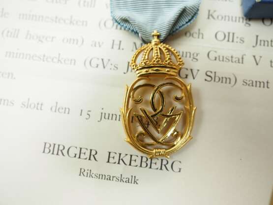 Schweden: Auszeichnungspaar für einen Maschinisten. - photo 3 Schweden: Auszeichnungspaar für einen Maschinisten. - photo 3