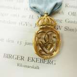 Schweden: Auszeichnungspaar für einen Maschinisten. - photo 3