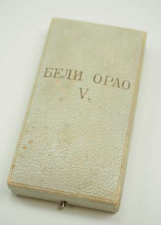 Serbien: Orden des Weißen Adler, 5. Klasse Etui. - photo 1
