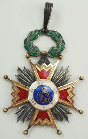 Spanien: Orden Isabella der Katholischen, 3. Modell (1875-1931), Komtur Kreuz. - photo 3