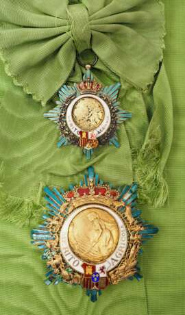 Spanien: Landwirtschafts-Verdienstorden, Großkreuz Satz. - photo 1 Spanien: Landwirtschafts-Verdienstorden, Großkreuz Satz. - photo 1