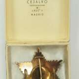 Spanien: Mehdauia Orden, Großkreuz Stern, im Etui. - photo 2