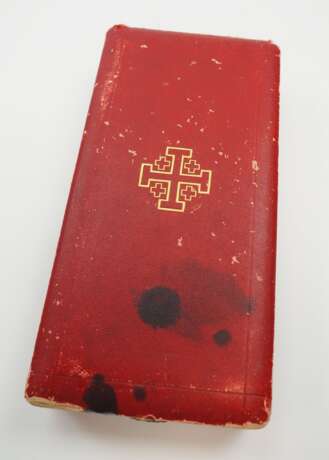 Vatikan: Ritterorden vom heiligen Grab zu Jerusalem, 4. Modell (seit 1904), Großoffiziers Satz Etui. - photo 1 Vatikan: Ritterorden vom heiligen Grab zu Jerusalem, 4. Modell (seit 1904), Großoffiziers Satz Etui. - photo 1