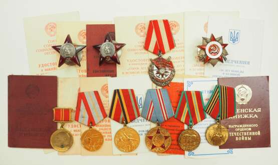 Sowjetunion: Nachlass des Frontsoldaten Terenchuk. - photo 1 Sowjetunion: Nachlass des Frontsoldaten Terenchuk. - photo 1