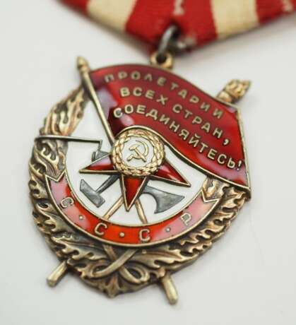 Sowjetunion: Rotbannerorden - 2 Exemplare. - photo 2 Sowjetunion: Rotbannerorden - 2 Exemplare. - photo 2