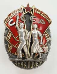 Sowjetunion: Orden Zeichen der Ehre, 2. Modell, 4. Typ.